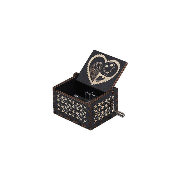 Halloween Hand Crank Music Box - Pebble Frog