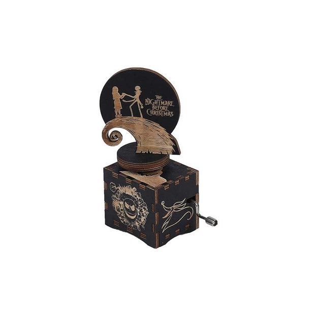 Halloween Hand Crank Music Box - Pebble Frog