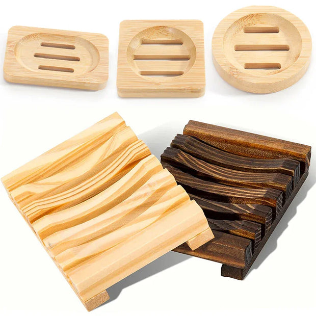Wooden Soap Dish Collection