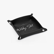 PU Leather Tray - Pebble Frog
