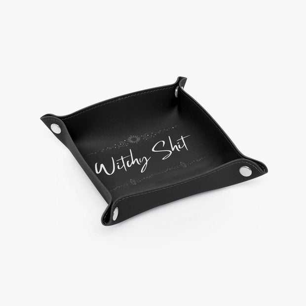 PU Leather Tray - Pebble Frog