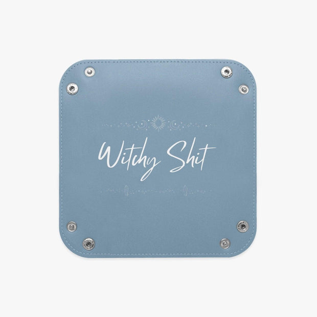 PU Leather Tray - Pebble Frog