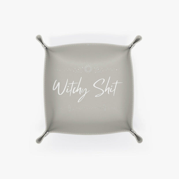 PU Leather Tray - Pebble Frog