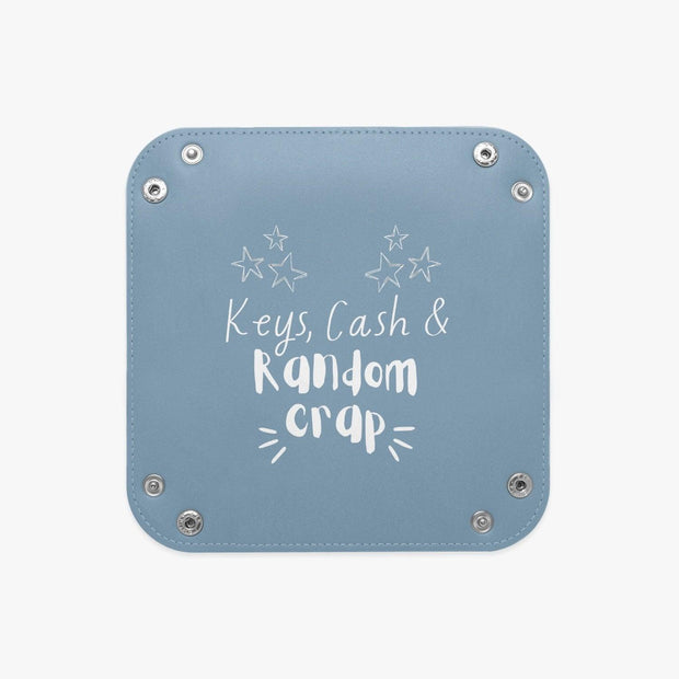 PU Leather Tray - Pebble Frog