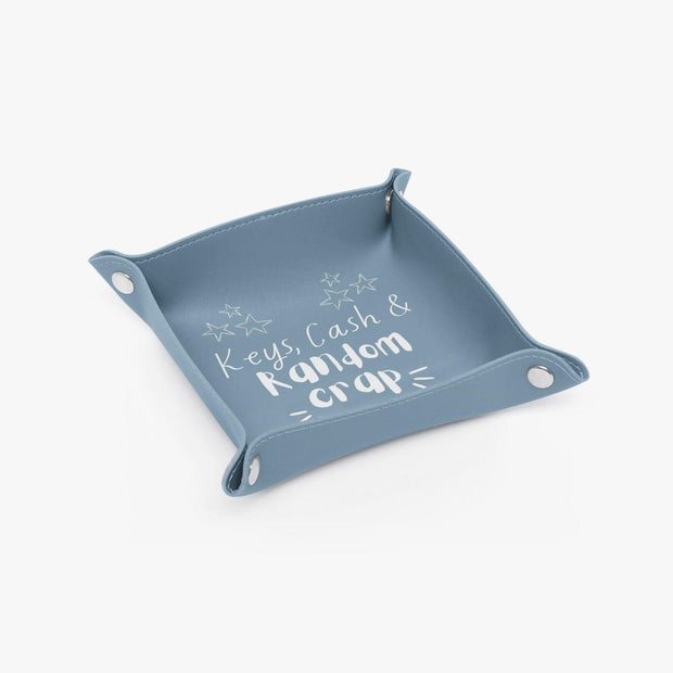 PU Leather Tray - Pebble Frog