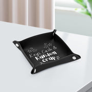 PU Leather Tray - Pebble Frog