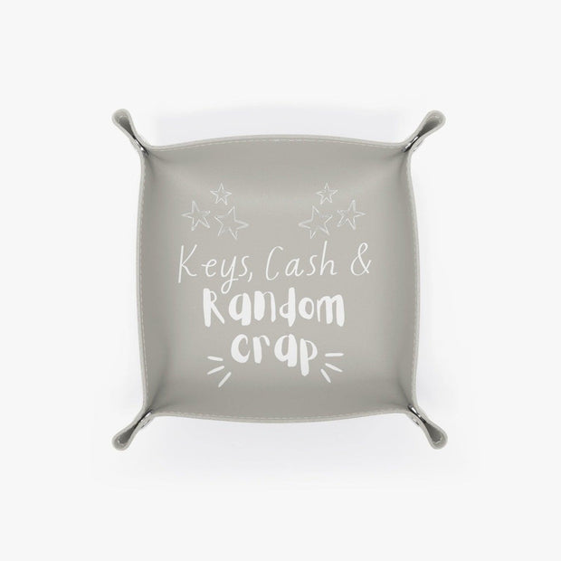 PU Leather Tray - Pebble Frog