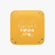 PU Leather Tray - Pebble Frog