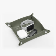 PU Leather Tray - Pebble Frog