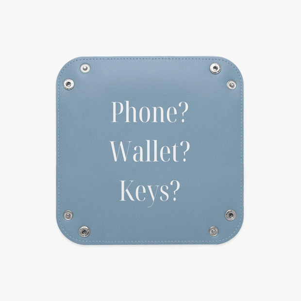 PU Leather Tray - Pebble Frog