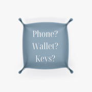 PU Leather Tray - Pebble Frog