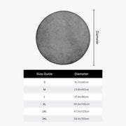 Round Rug - Pebble Frog
