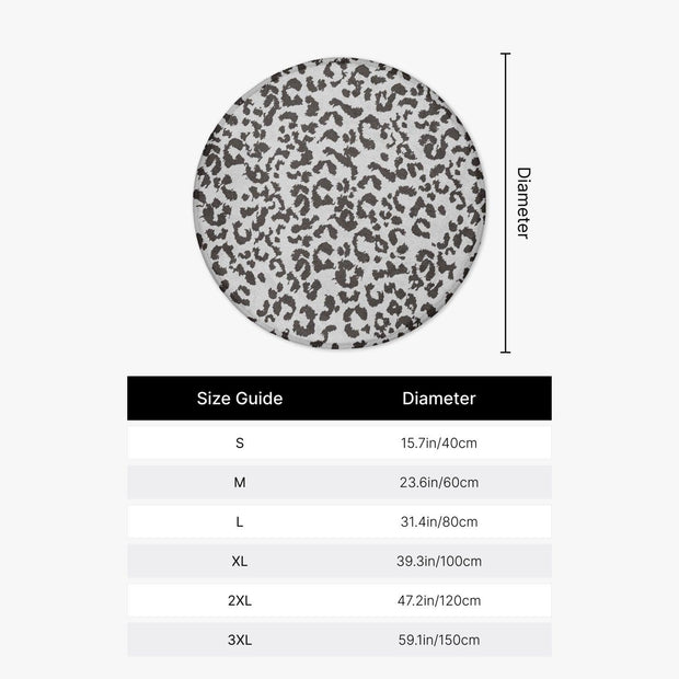 Round Rug - Pebble Frog