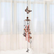 Vintage Metal Wind Chimes - Pebble Frog