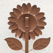 Vintage Wrought Iron Sunflower Wall Art Hooks - Pebble Frog