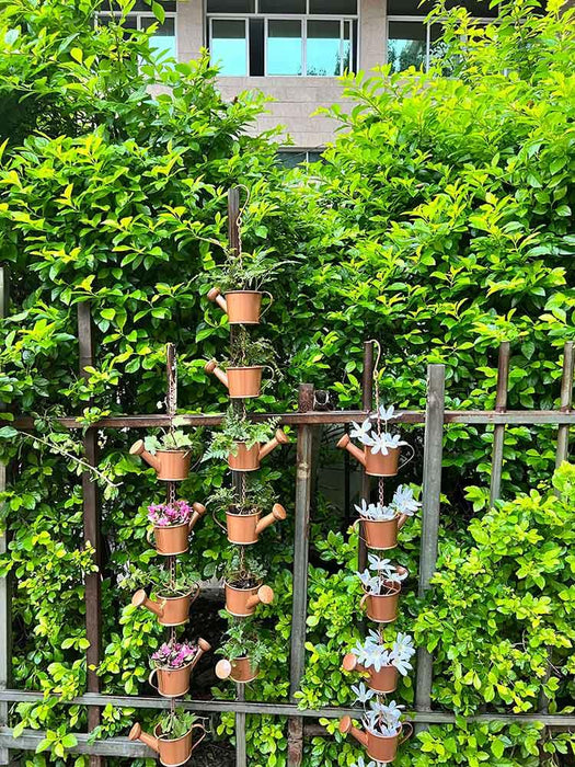 Watering Can Planter - Pebble Frog