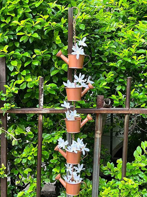 Watering Can Planter - Pebble Frog