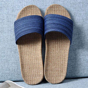 Women's Cotton/Linen Sandals - Pebble Frog