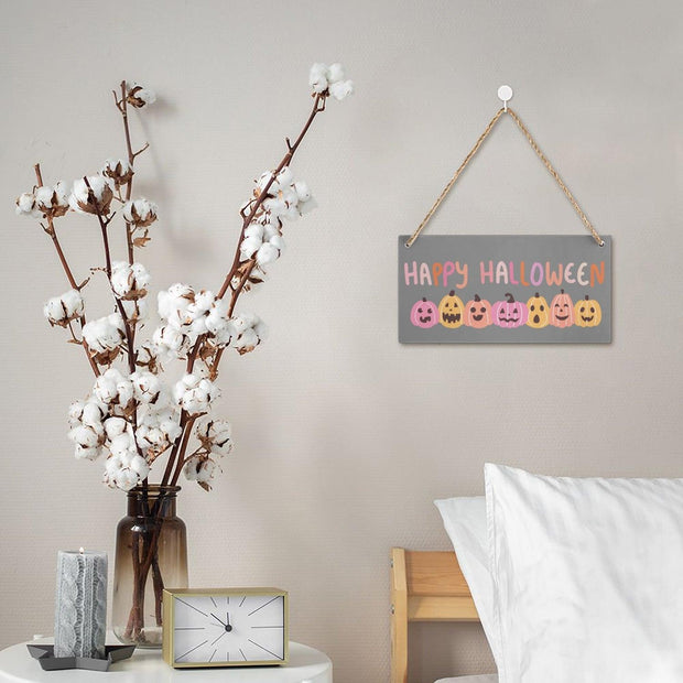 Wooden Door Sign - Pebble Frog