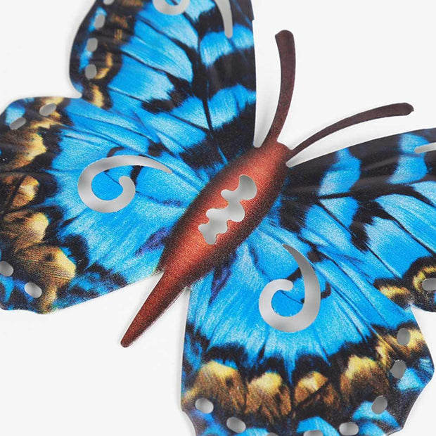 Wrought Iron Butterfly Wall Art - Pebble Frog