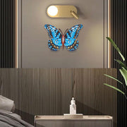 Wrought Iron Butterfly Wall Art - Pebble Frog