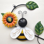 Wrought Iron Vine Wall Art - Pebble Frog
