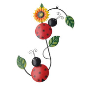 Wrought Iron Vine Wall Art - Pebble Frog