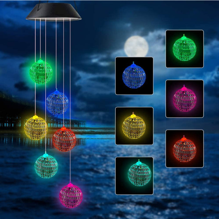 Solar LED Wind Chime