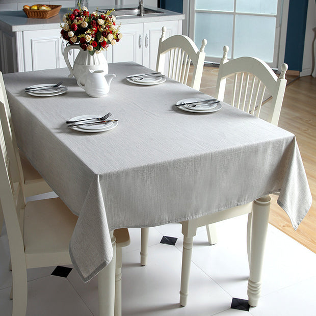 Linen Tablecloth – Woven Stillness