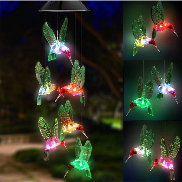 Solar LED Wind Chime