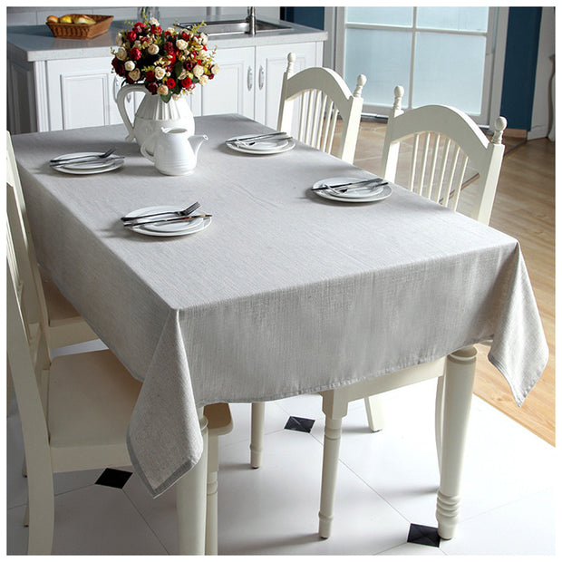 Linen Tablecloth – Woven Stillness