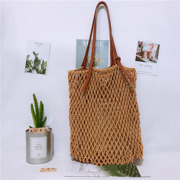 Straw Mesh Bag – Airwoven Intention