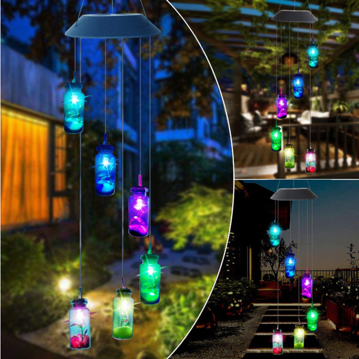 Solar LED Wind Chime