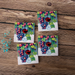 Coasters (Set of 4 PCS) - Pebble Frog