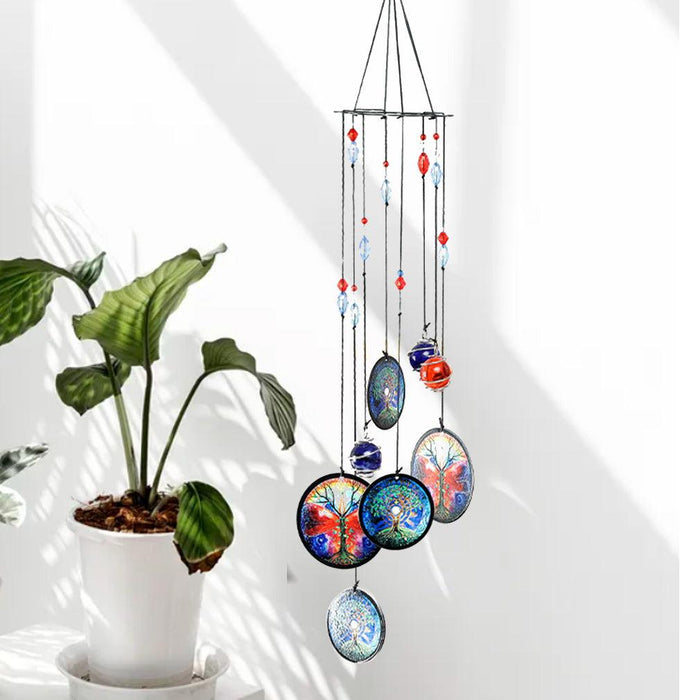 Metal Decorative Wind Chimes (3 Designs) - Pebble Frog