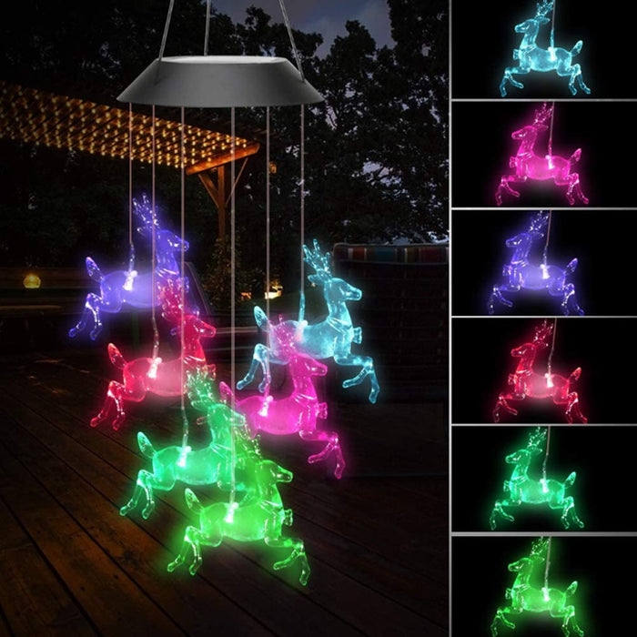 Solar LED Wind Chime